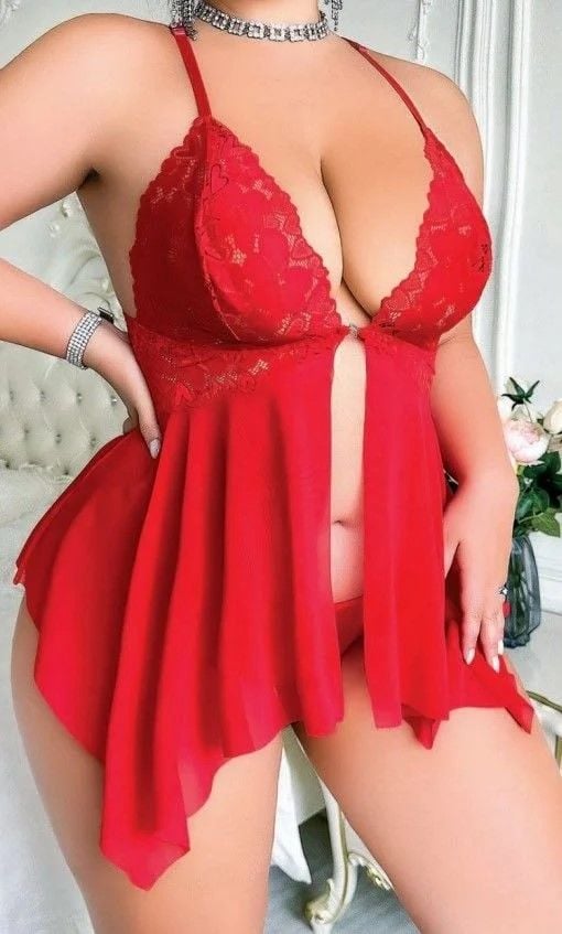 NIGHTLIGHT 3669 BÜYÜK BEDEN FANTAZİ GECELİK