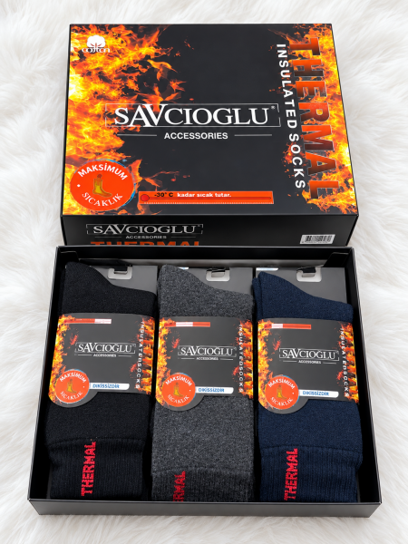 SAVCIOĞLU ERKEK TERMAL ÇORAP