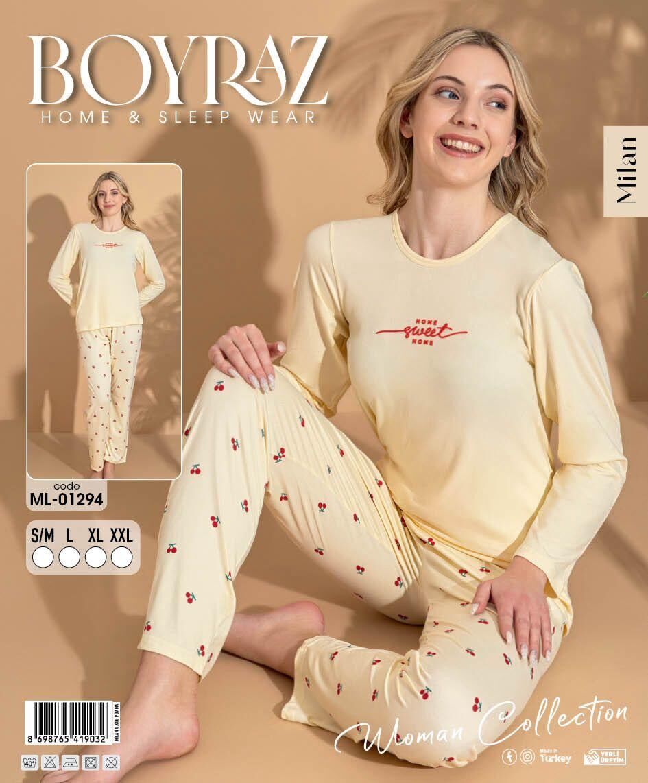 BOYRAZ 01294 MİLAN PİJAMA TAKIM