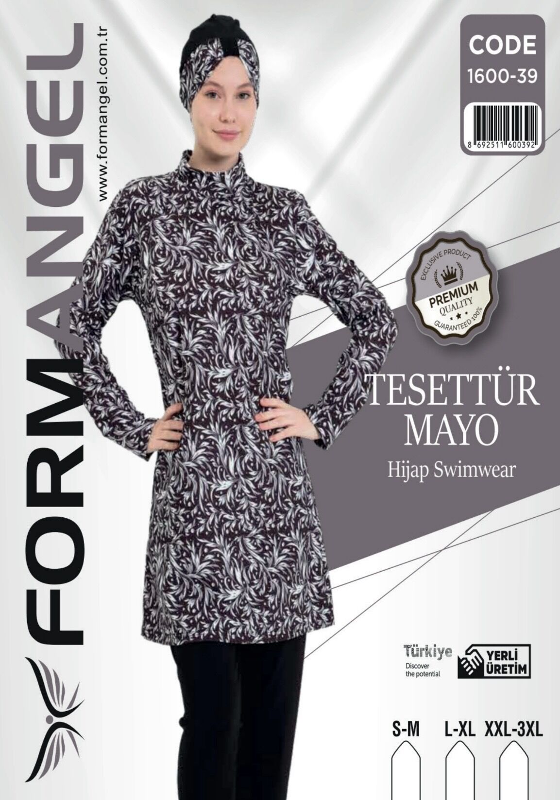 FORM ANGEL 1600-39 U.KOL F.LİKRA TESETTÜR MAYO