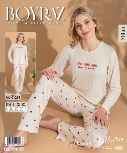 BOYRAZ 01295 MİLAN PİJAMA TAKIM