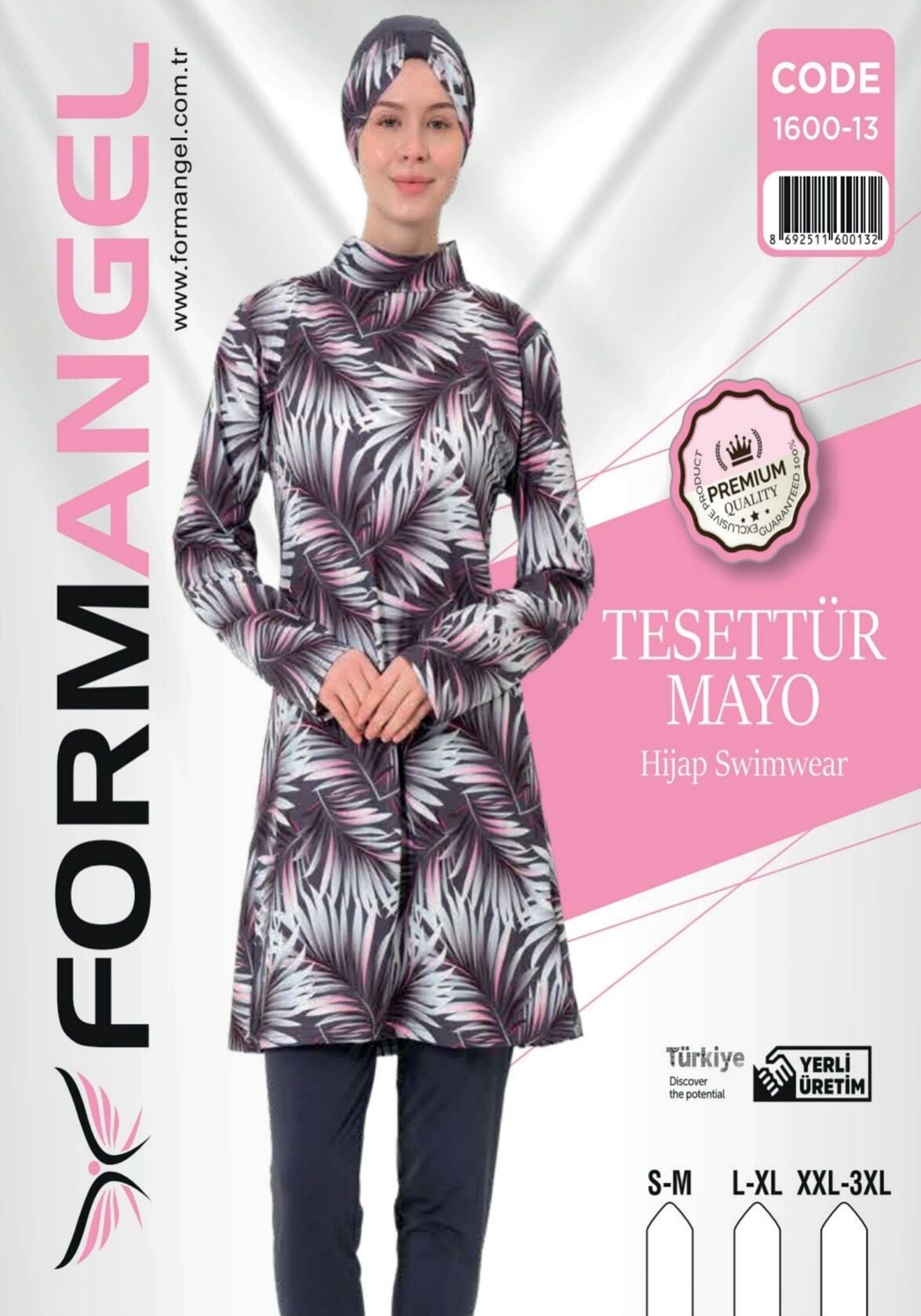 FORM ANGEL 1600-13 U.KOL F.LİKRA TESETTÜR MAYO