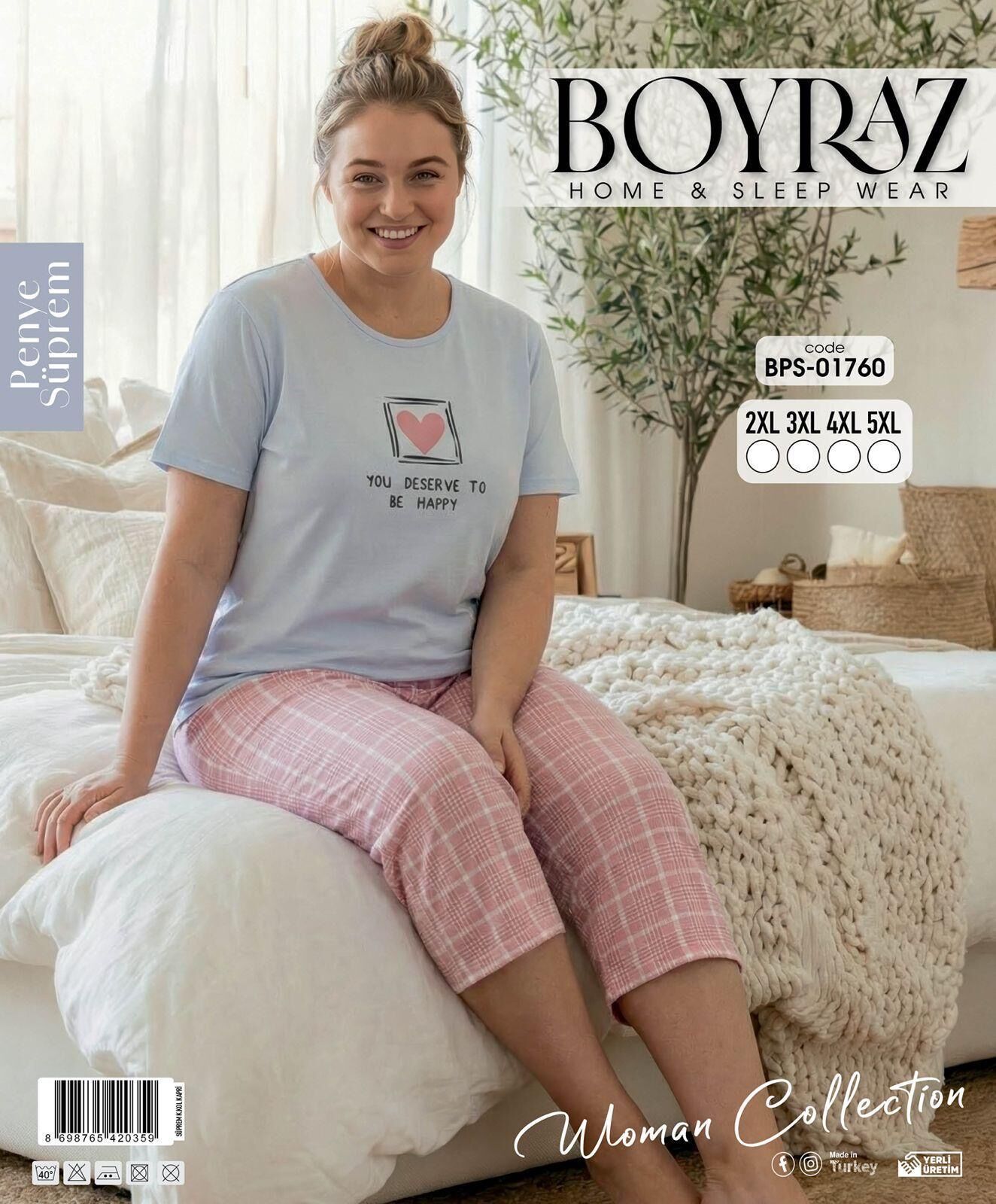 BOYRAZ 01760 SÜPREM PENYE BATTAL BERMUDA TAKIM