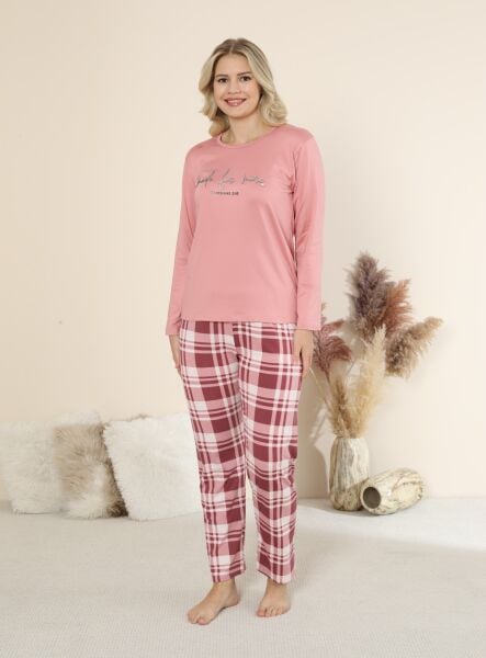 BOYRAZ 08049 BAYAN SENDY SOFT  PİJAMA TAKIMI