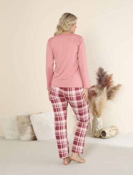 BOYRAZ 08049 BAYAN SENDY SOFT  PİJAMA TAKIMI