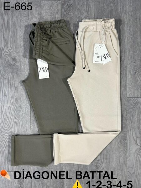 ATR E-665 ERKEK DİEGONEL JUMBO JAGGER EŞOFMAN ALT