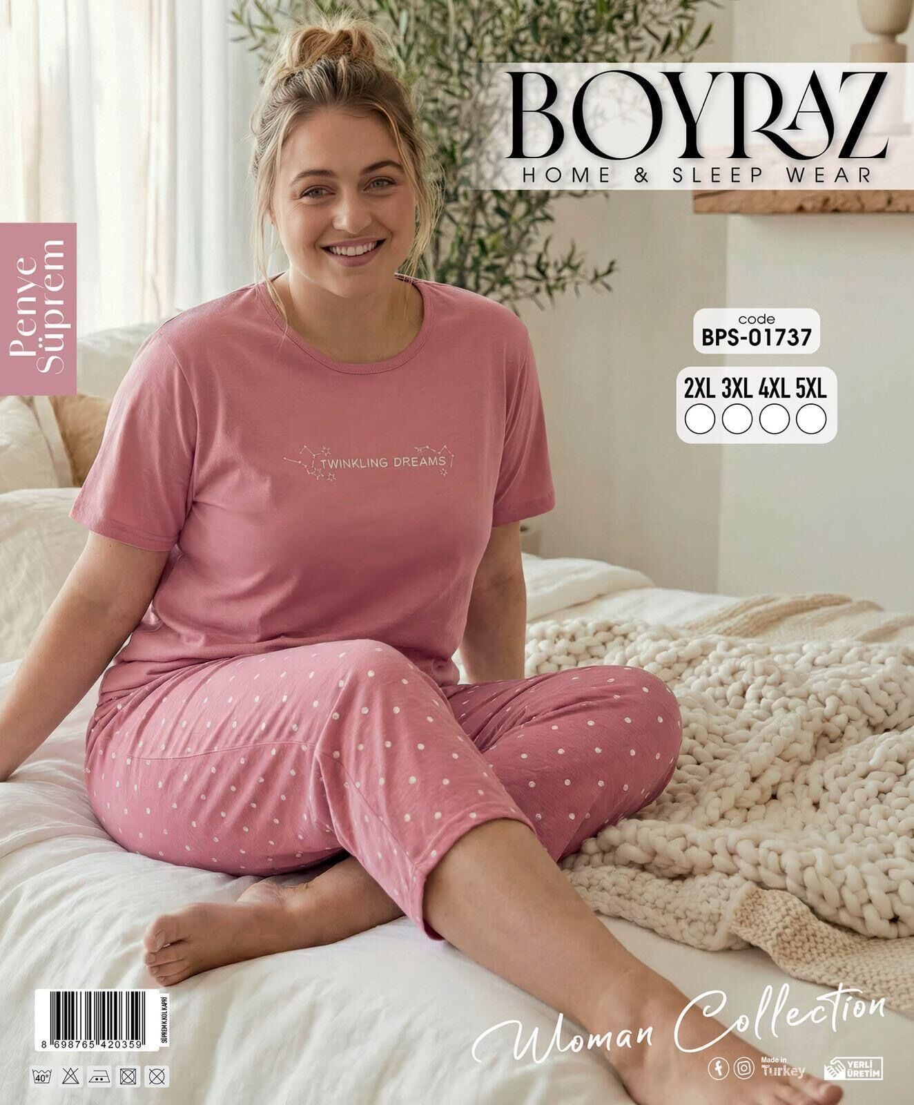 BOYRAZ 01737 SÜPREM PENYE BATTAL BERMUDA TAKIM