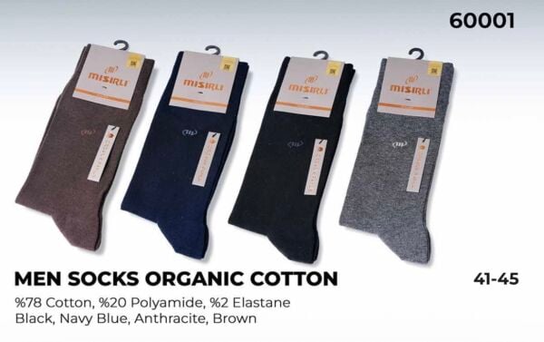 MISIRLI 60001 ERKEK COTTON SOKET ÇORAB 12Lİ 41-42