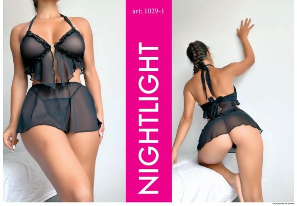 NIGHTLIGHT 1029-1 FANTAZİ ETEKLİ TAKIM