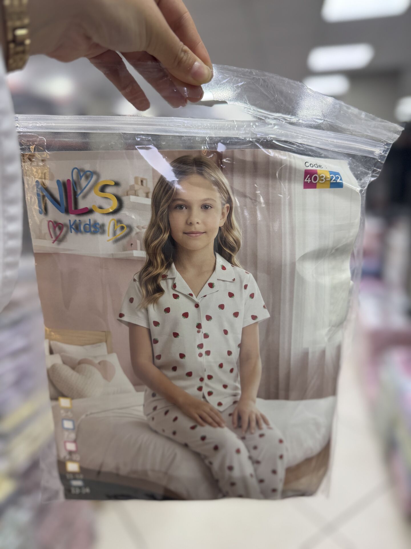 LANA 403-22 KIZ ÇOCUK MİLAN GÖMLEK PİJAMA TKM