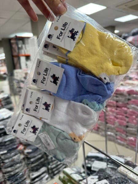 FOR LİFE ERKEK BEBE PATİK ÇORAP