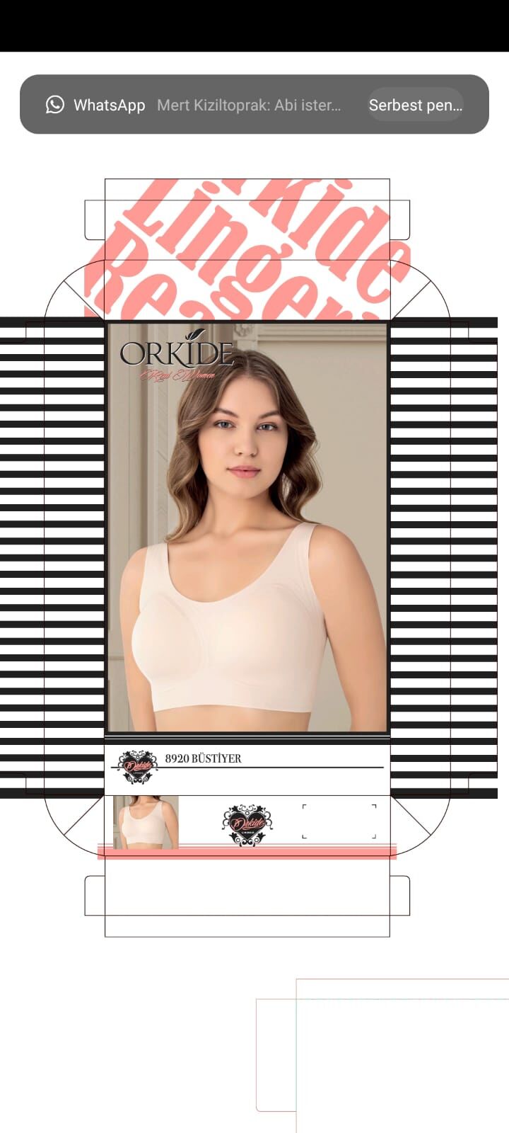 ORKİDE 8920 BÜSTİYER SÜTYEN