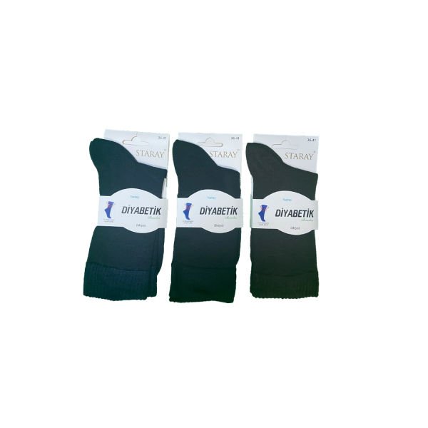 STARAY 609 BAYAN BAMBU DİYABETİK ÇORAP 36-41