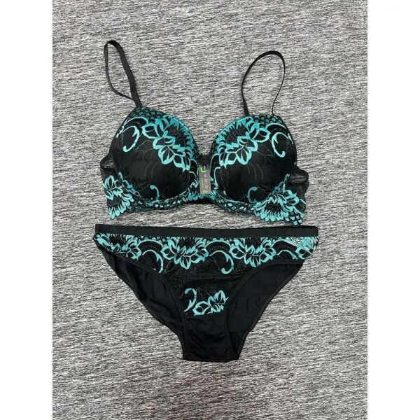 EBRU 8053 SİLİKONLU DOLU EBRULİ SÜTYEN TAKIM