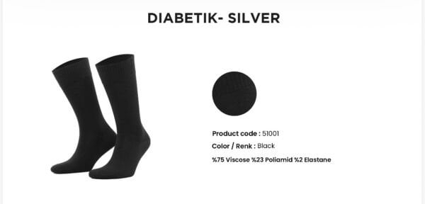 AYTUĞ 51001 ERKEK BAMBU DİYABET LASTİKSİZ SOKET