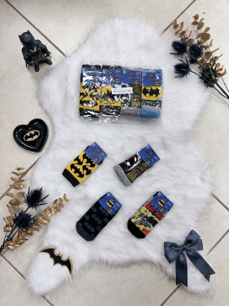 ÇİMPA BM22852 BATMAN ERKEK ÇOCUK PATİK ÇORAP