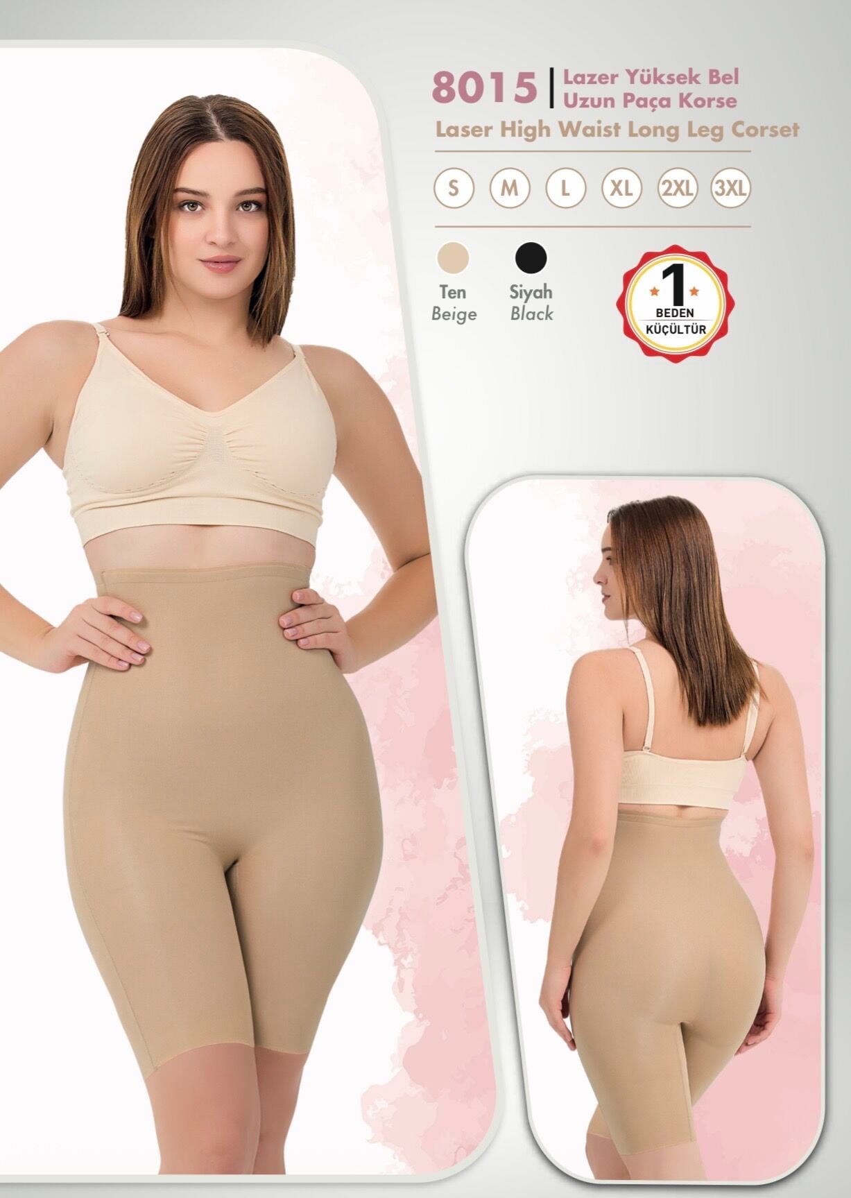 FORM TİME 8015 LAZER Y.BEL U.P ŞEKİLLENDİRCİ KORSE