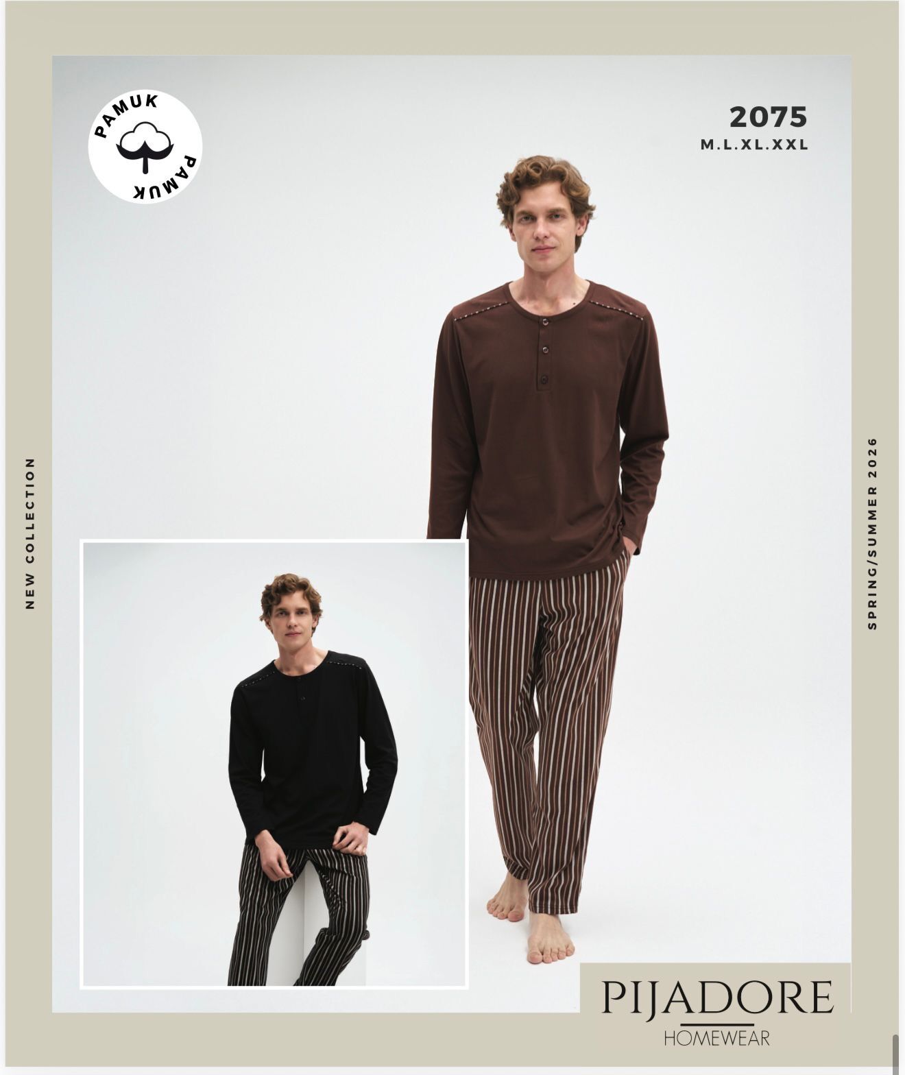 PİJADORE 2075 ERKEK PİJAMA TAKIM