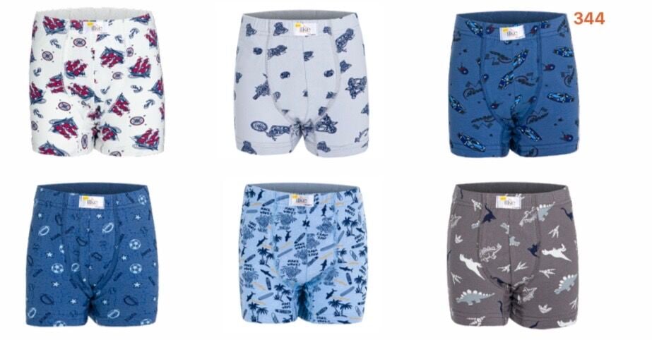 İLKE 344 ERKEK ÇOCUK EMP.BASKILI BOXER