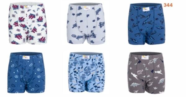 İLKE 344 ERKEK ÇOCUK EMP.BASKILI BOXER