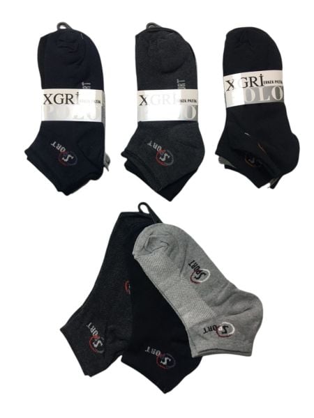 XGRİ E-E-7 ERKEK GOLD UZUN KONÇ PATİK