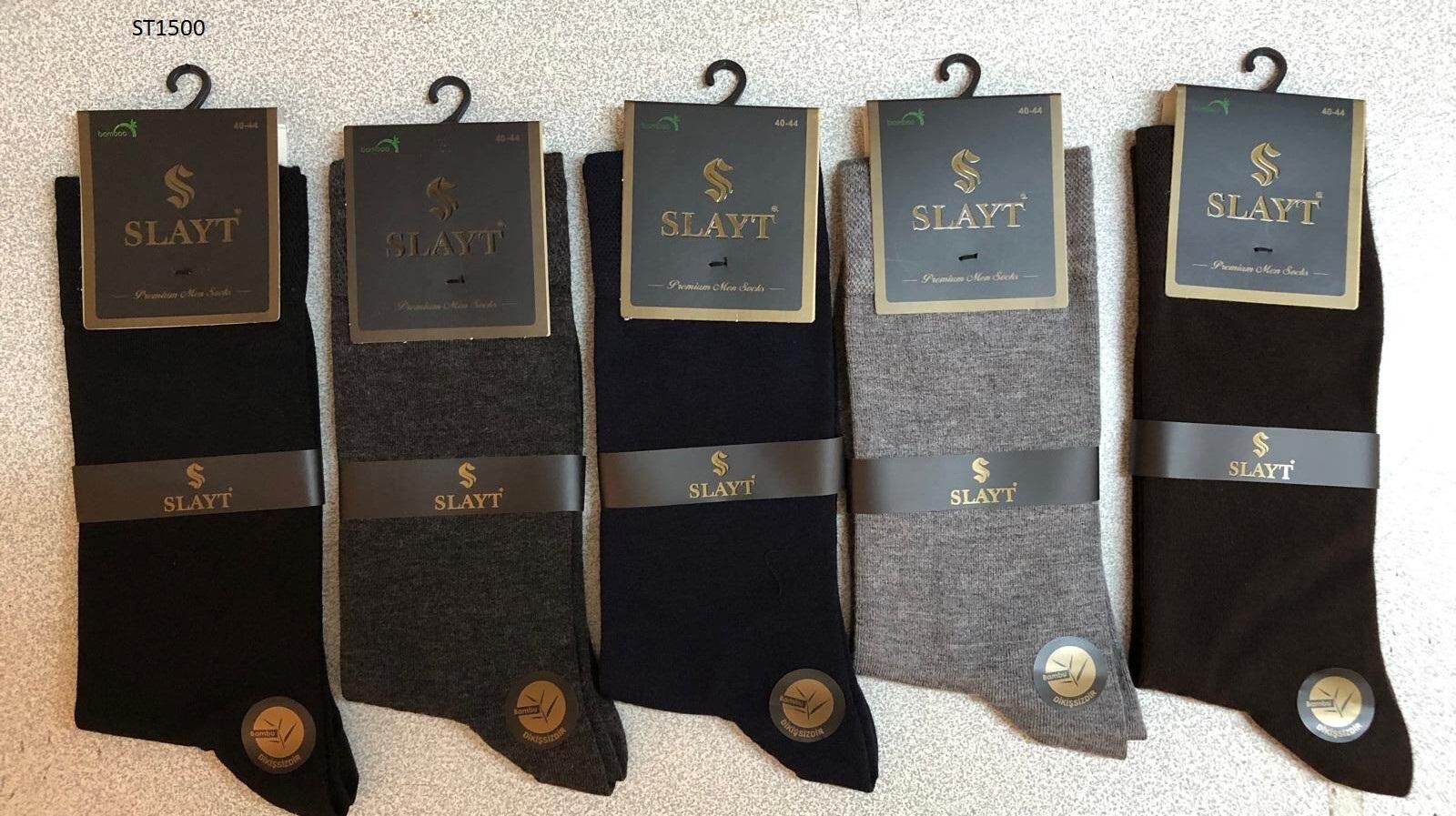 SLAYT ST1500 ERKEK BAMBU LYCRALI SOKET ÇORAP