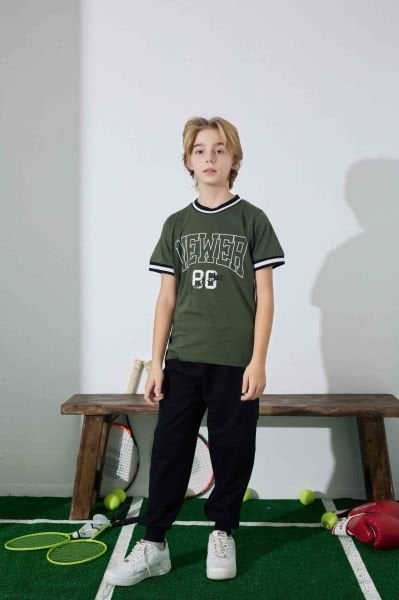 TARIK 3964 ERKEK 6-10 YAŞ K.KOL PİJAMA TAKIM