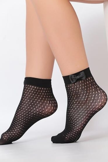 DAYMOD 2223003 KIZ ROMİNA AKSESUARLI SOKET ÇORAP