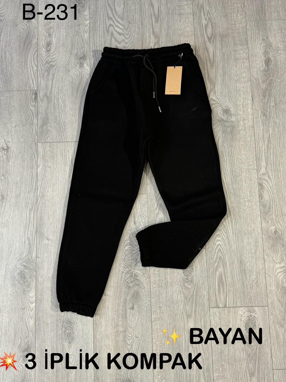ATR B-231 BAYAN 3 İP P.LASTİKLİ EŞOFMAN ALT