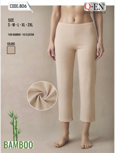Q-EN 806 BAYAN BAMBU PANTOLON ASTARI