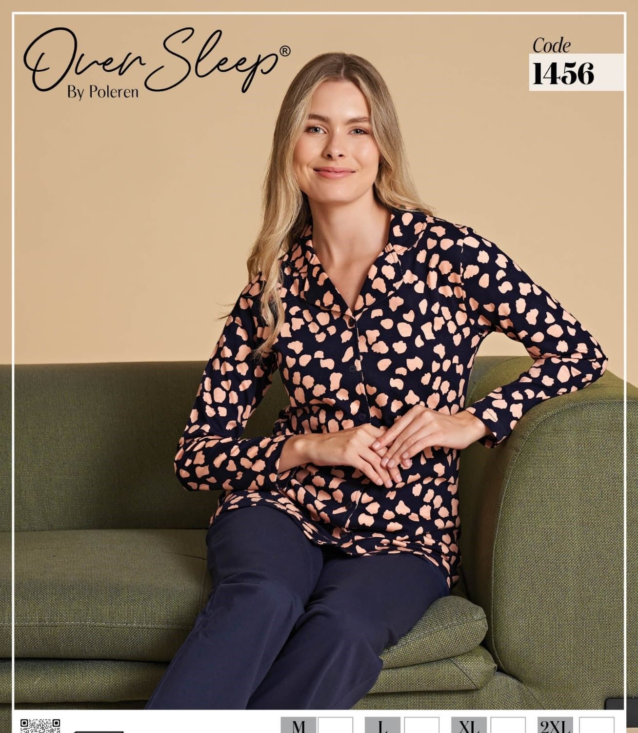 OVER SLEEP 1456 BAYAN Ö.DÜĞ.PİJAMA TAKIM