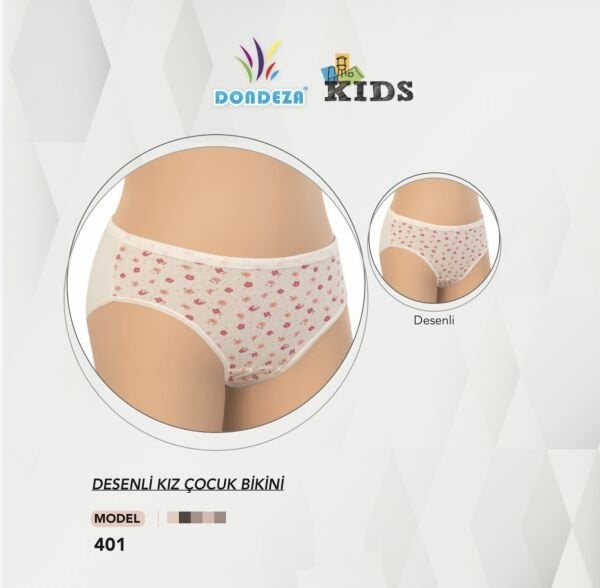 DONDEZA 401 KIZ ÇOCUK BİKİNİ