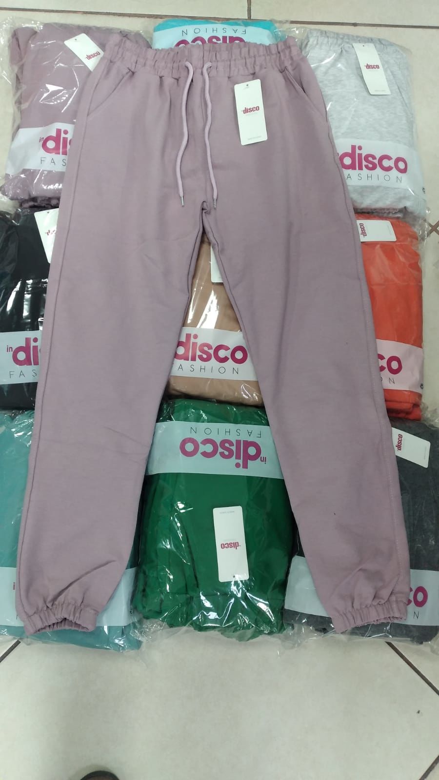 DİSCO 15078 BAYAN JOGGER PAÇA LASTİK EŞOFMAN ALT