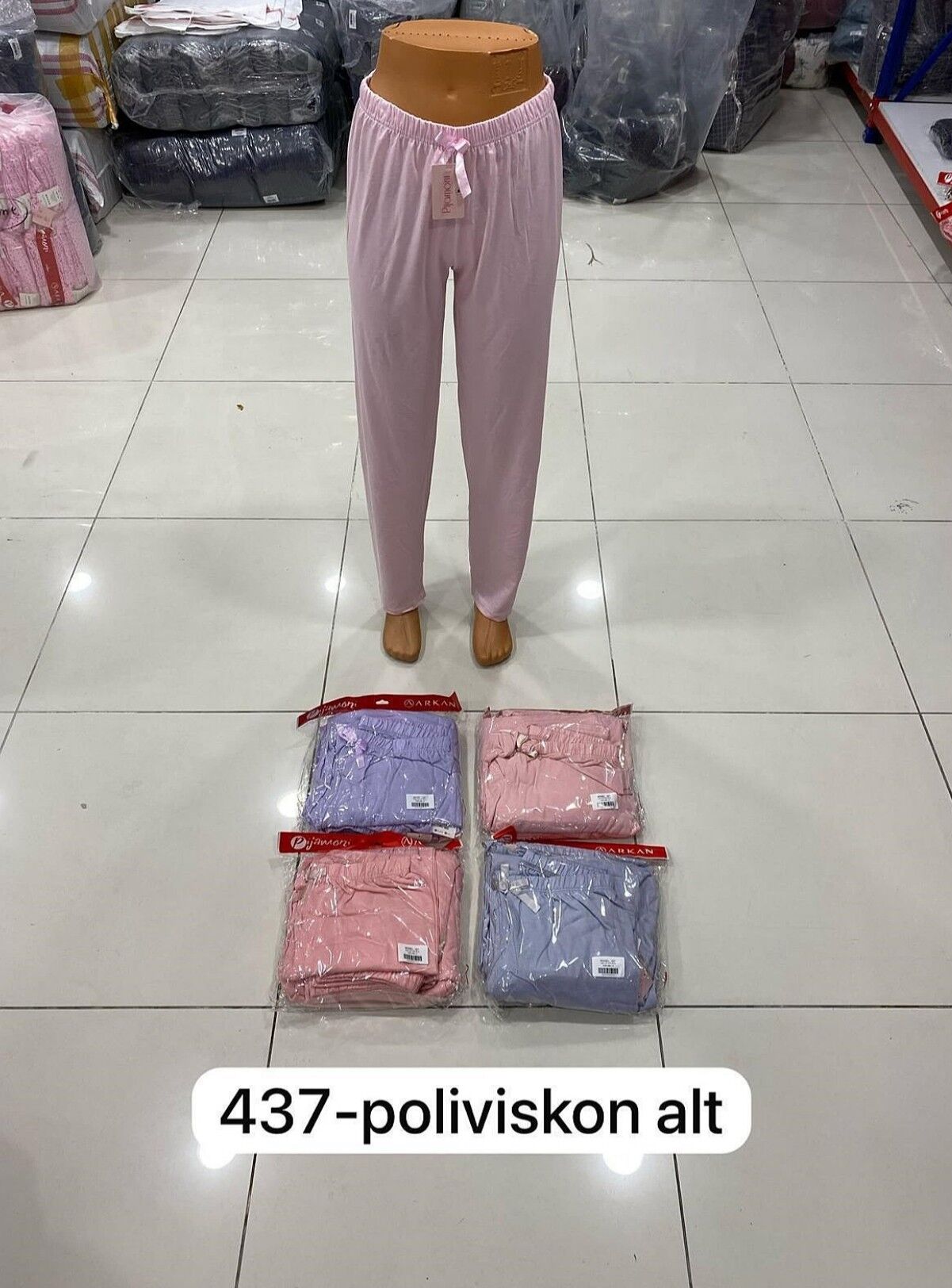 PİJAMONİ 437 POLYVİSKON TEK ALT