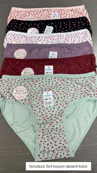 DONDEZA 364 BAYAN DESENLİ VİSKON BATO(XL)