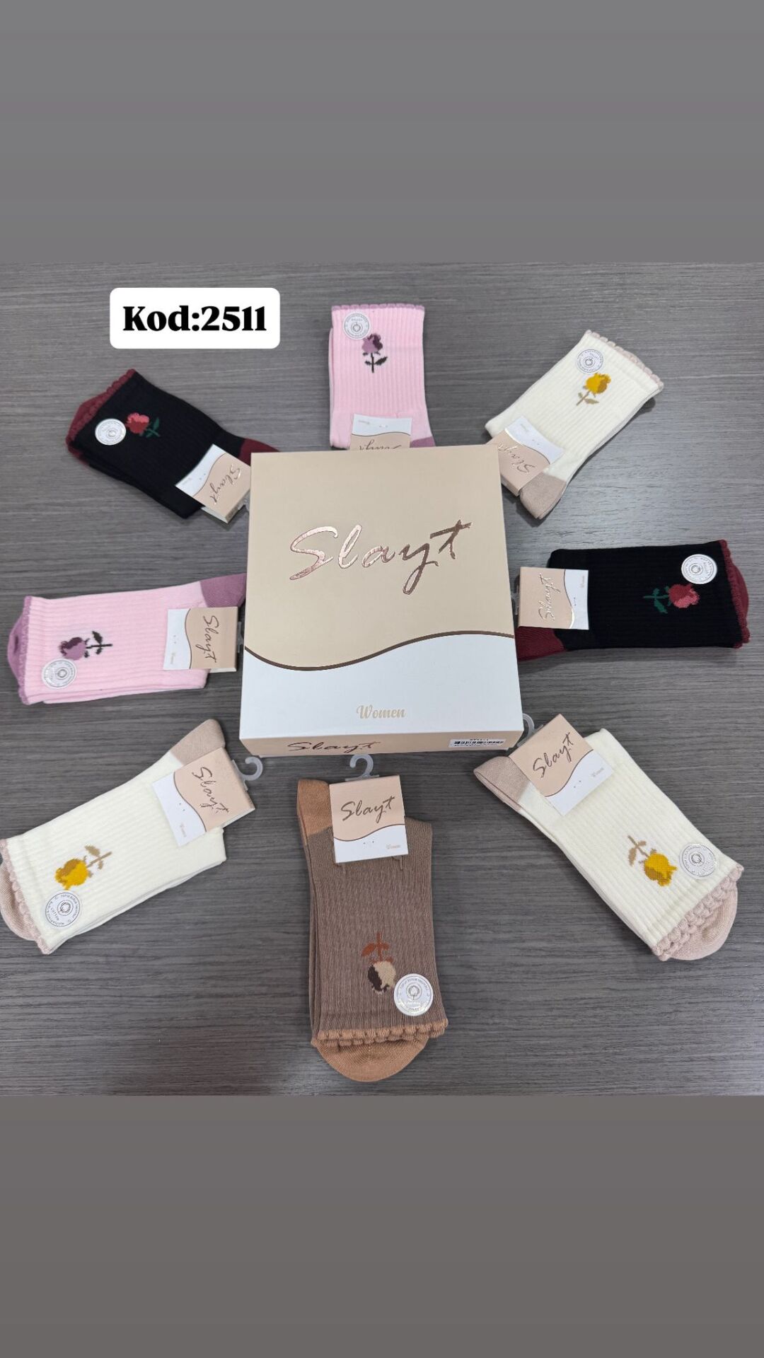 SLAYT ST2511 BAYAN PAMUK GÜL SOKET