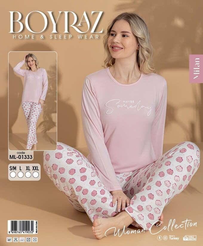 BOYRAZ 01333 MİLAN PİJAMA TAKIM