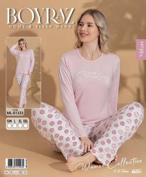 BOYRAZ 01333 MİLAN PİJAMA TAKIM