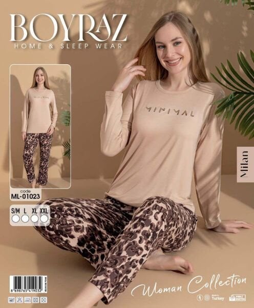 BOYRAZ 01023 MİLAN PİJAMA TAKIM