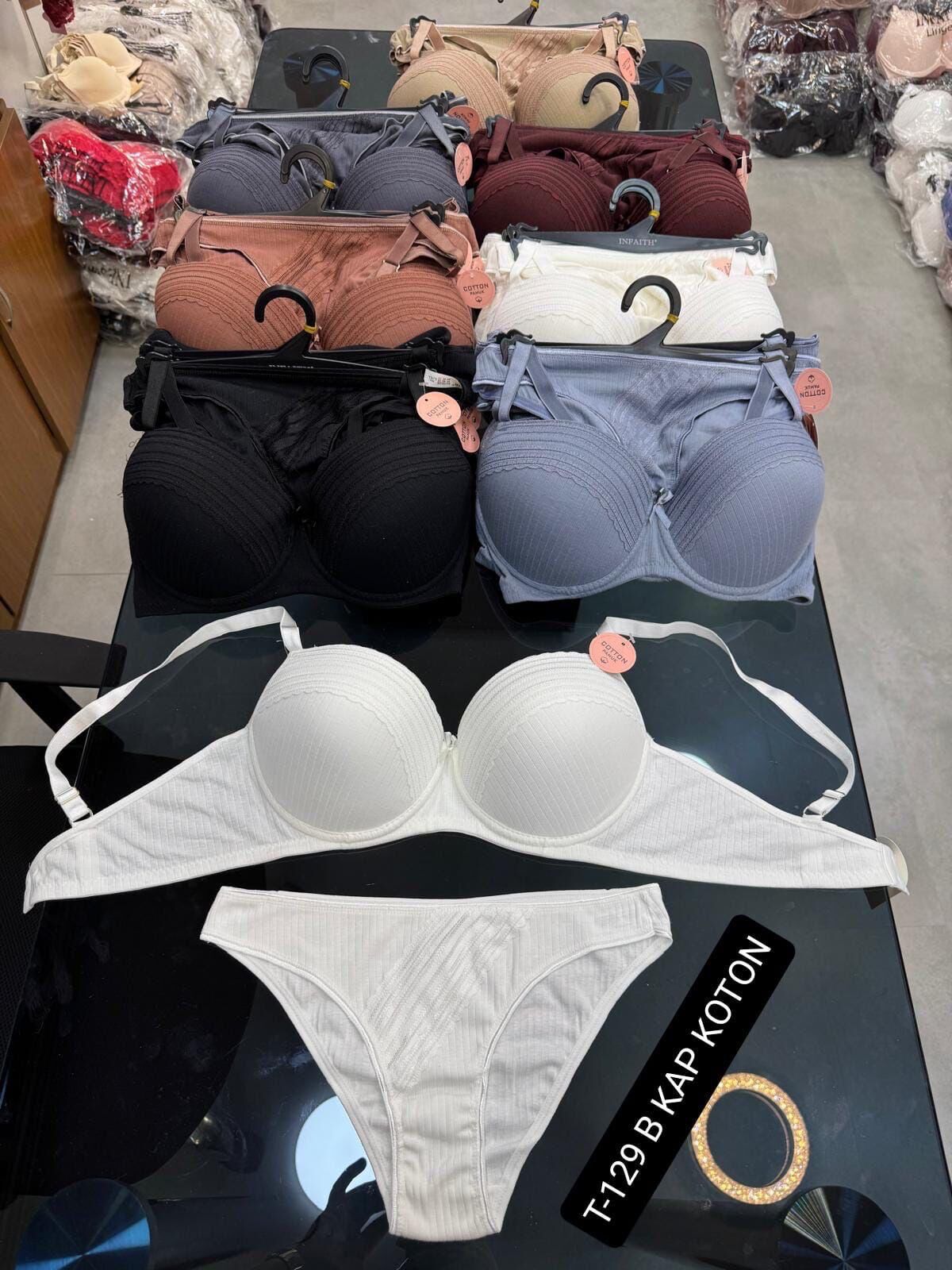 INFAITH 129 DESTEKSİZ SÜTYEN TAKIM