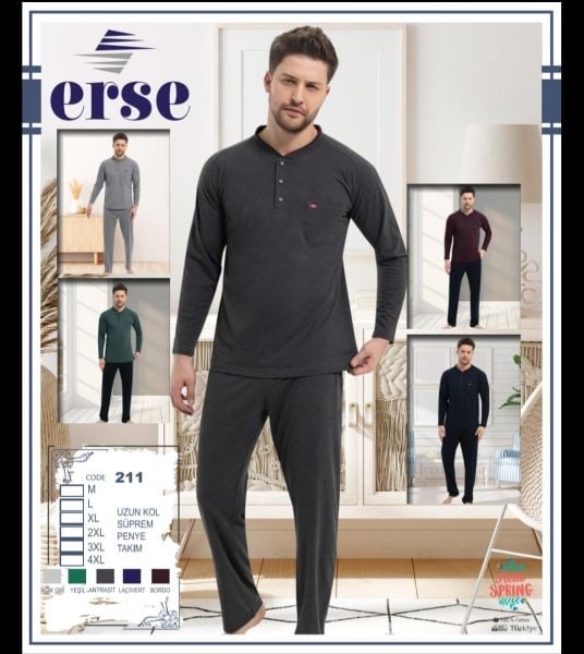 ERSE 211 ERKEK PİJAMA TAKIM