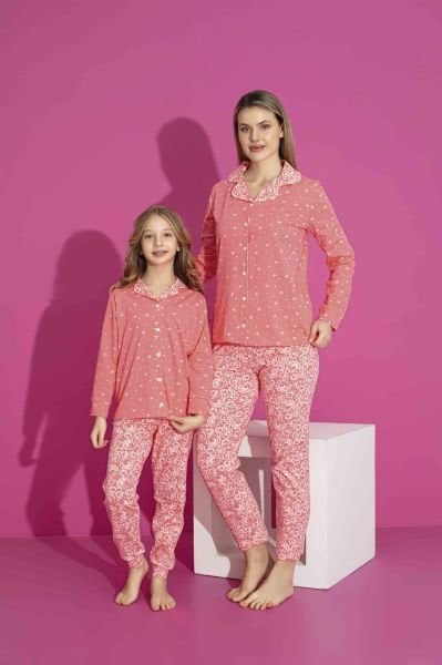 TARIK 3022 BAYAN GÖMLEK U.KOL PİJAMA TAKIM