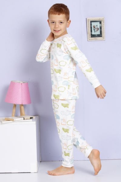 ELMAS 3074 ERKEK ÇOCUK 5-9 YAŞ PİJAMA TAKIM