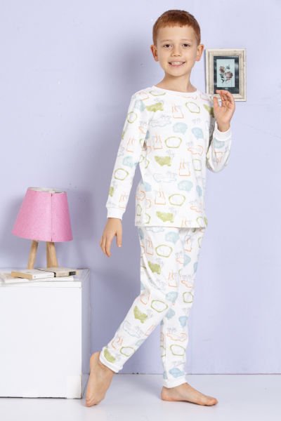 ELMAS 3074 ERKEK ÇOCUK 9-13 YAŞ PİJAMA TAKIM