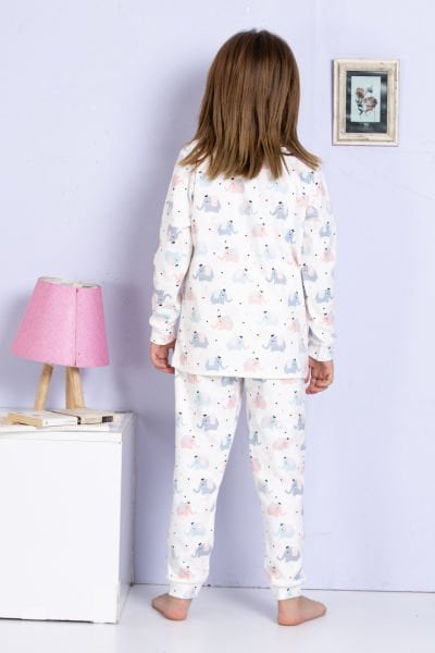 ELMAS 4071 KIZ ÇOCUK 5-9 YAŞ PİJAMA TAKIM
