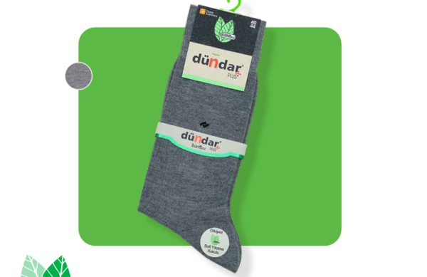DÜNDAR 5534 ERKEK PLUS BAMBU PENYE ÇORAP