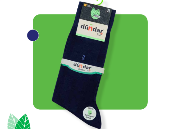 DÜNDAR 5534 ERKEK PLUS BAMBU PENYE ÇORAP