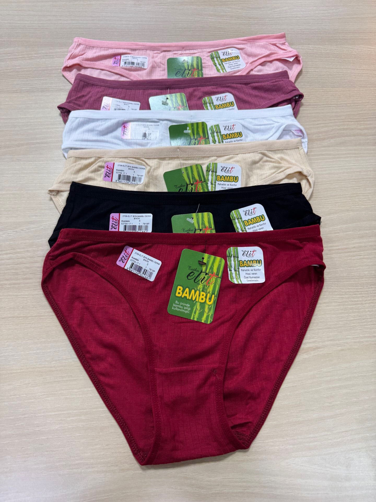 TUTKU ELİT 2709 BAYAN BAMBU DERBİ BİKİNİ