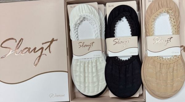 SLAYT ST2908 BAYAN DANTELLİ GÜPÜRLÜ BABET