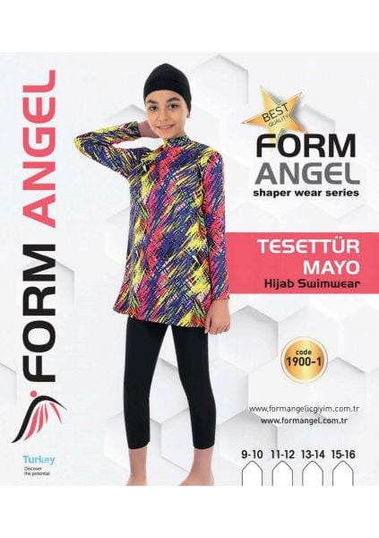 FORM ANGEL 1900-1 ÇOCUK TESETTÜR MAYO 9-16 YAŞ